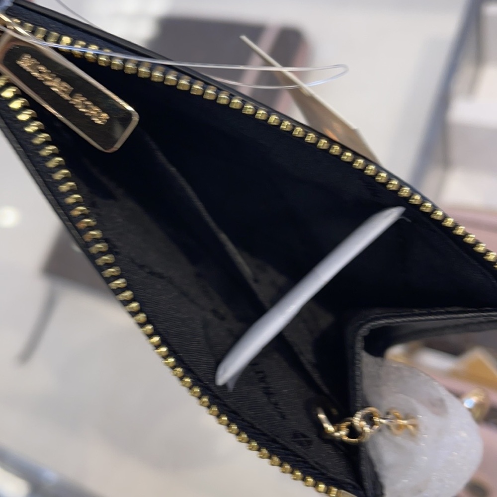 Michael Kors Jet Set Travel Small Leather Top Zip Coin Pouch With ID - Picture 8 of 13